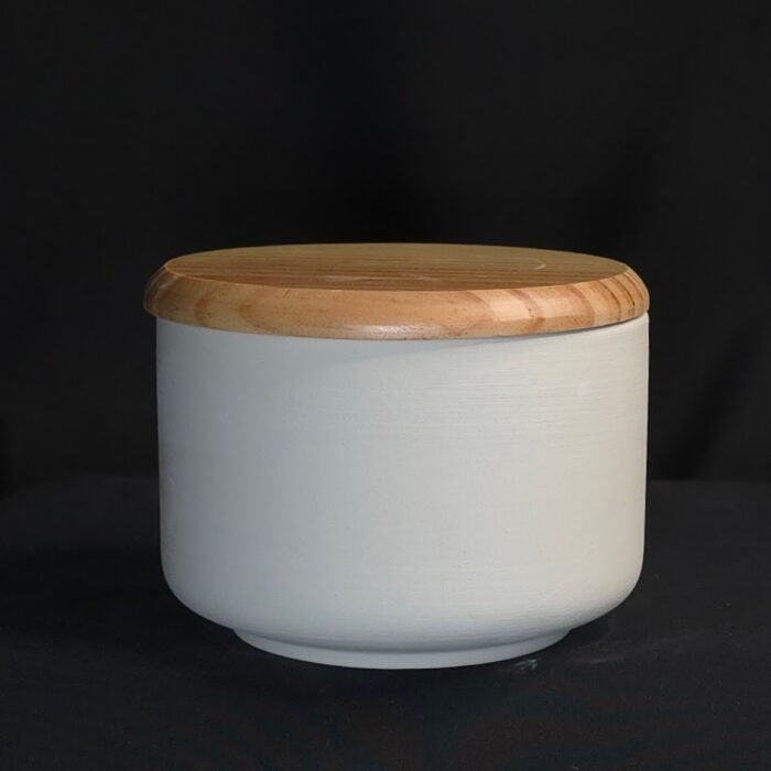 Dose mit Holzdeckel Medium