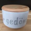 Dose mit Holzdeckel Medium